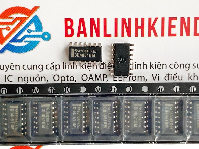 Cd4081bm, cd4081 ic số sop-14