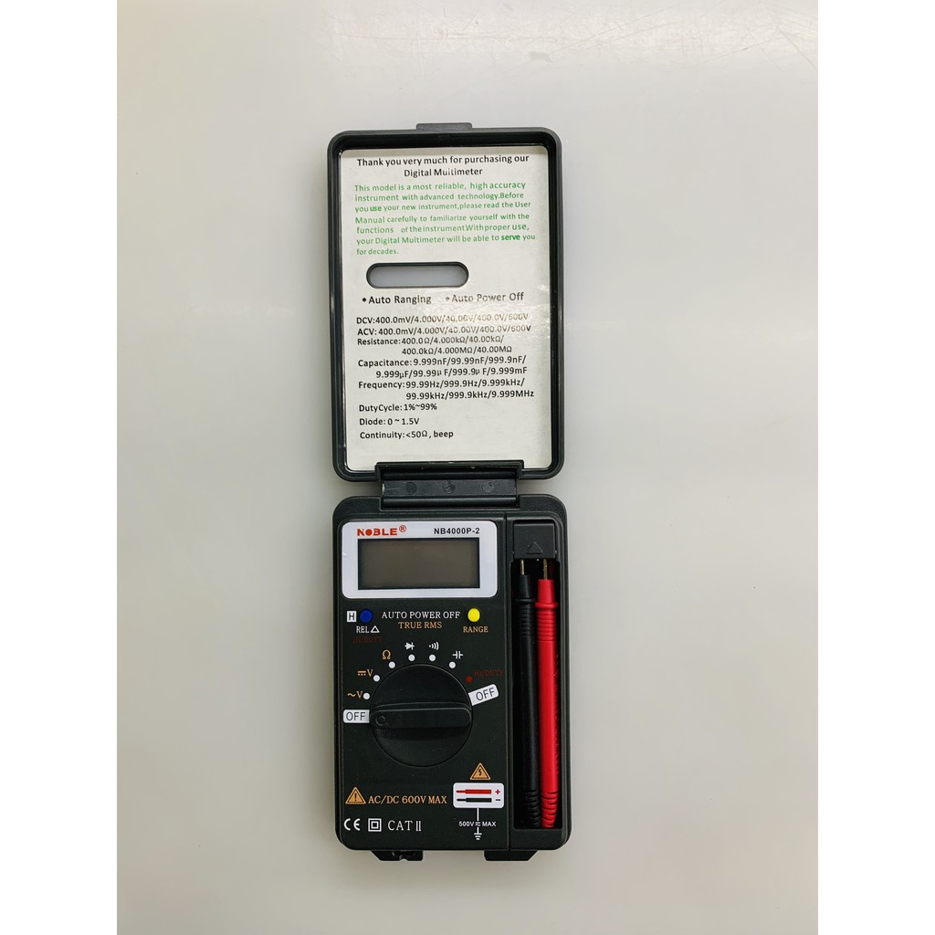 Đồng meter multimeter pocket Noble-nb4000p-2