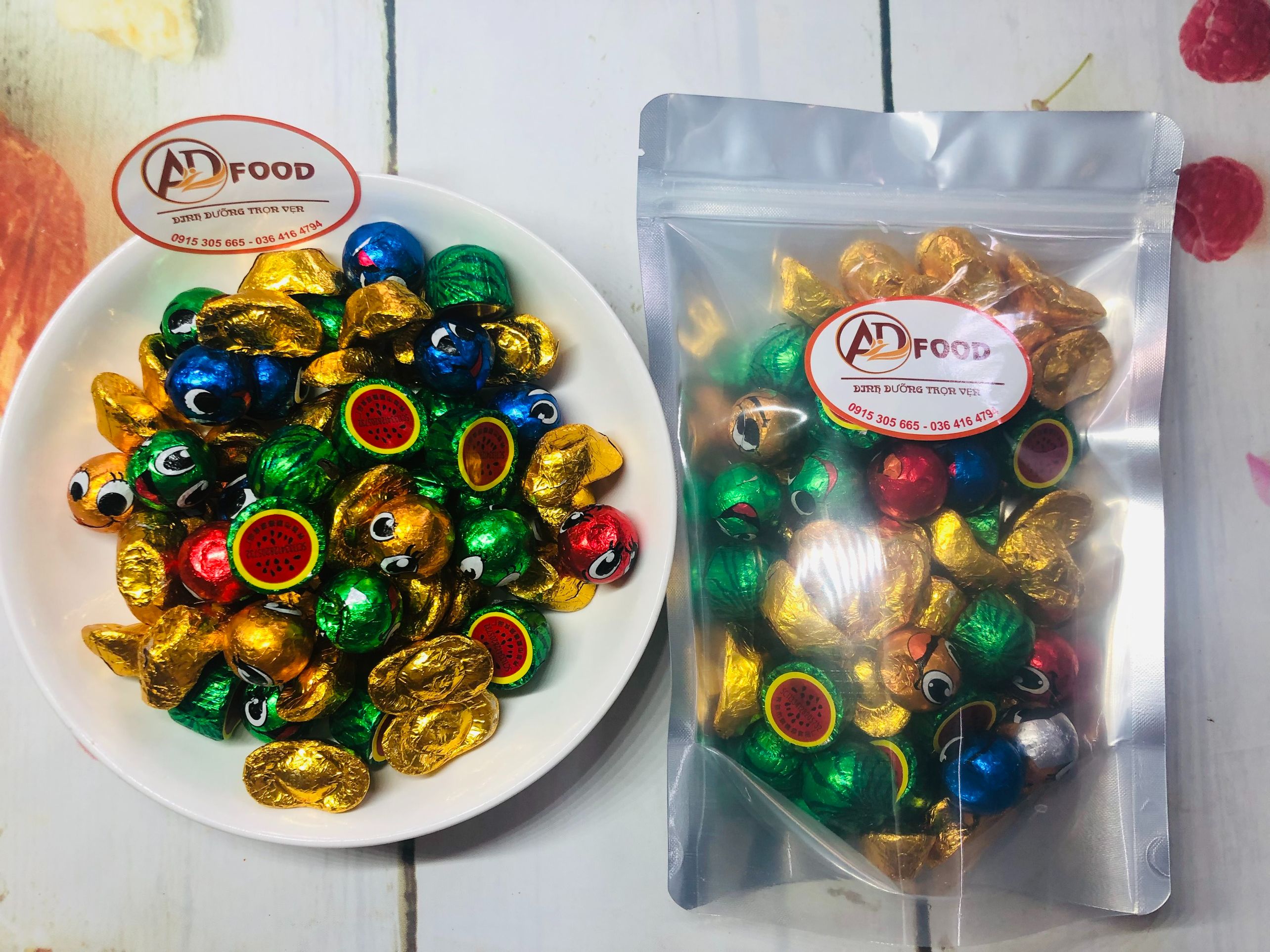 socola thập cẩm gói 200gr