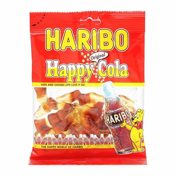 [Siêu thị WinMart] - Kẹo dẻo HARIBO Happy Cola gói 160g