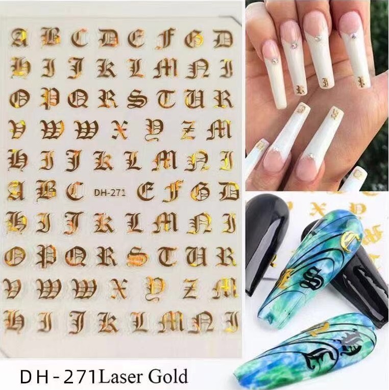 Sticker dán móng tay nail siêu đẹp - sinailmi