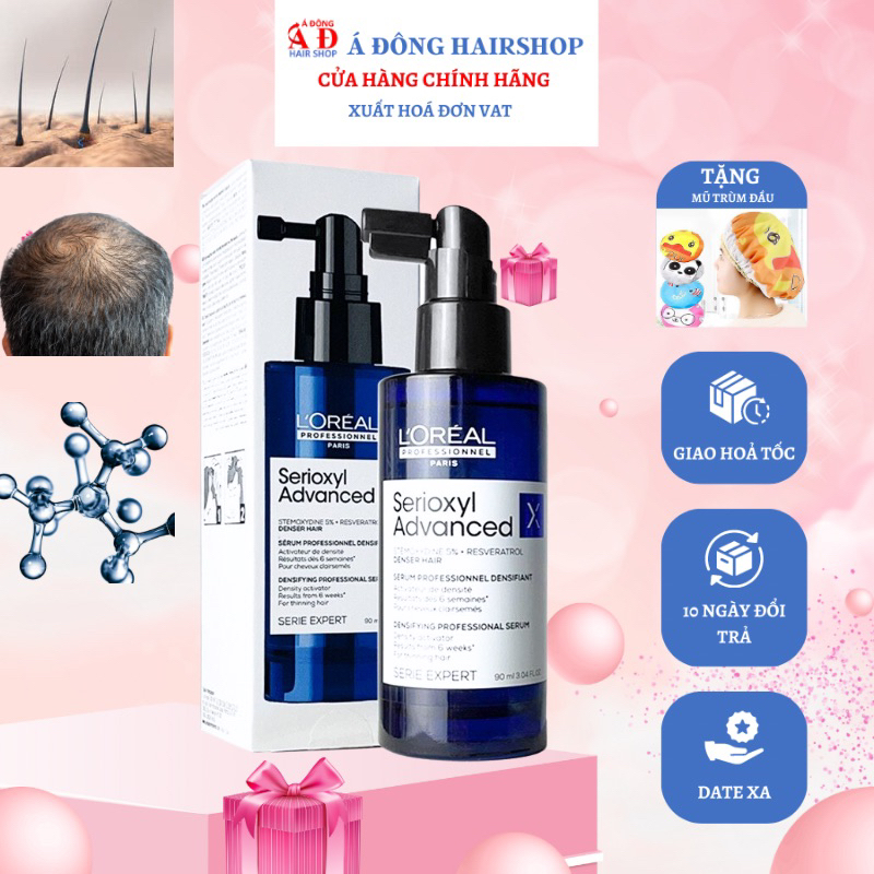Tinh chất kích thích mọc tóc Loreal Serioxyl Denser Hair 90ml