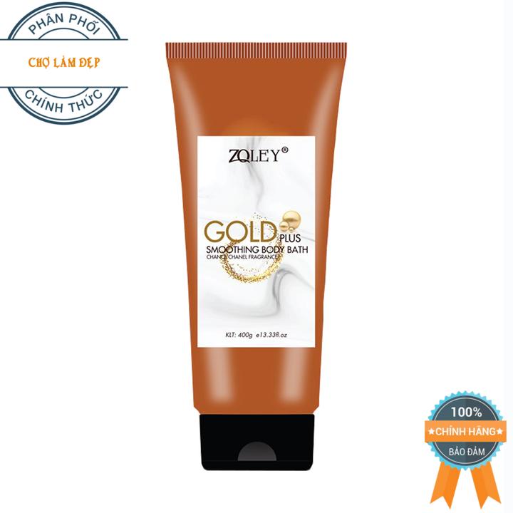 Sữa tắm sáng da hương nước hoa cao cấp gold plus 400g