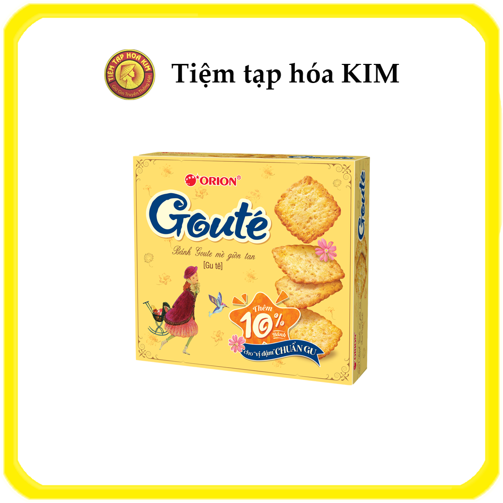 Bánh quy mè Goute hộp
