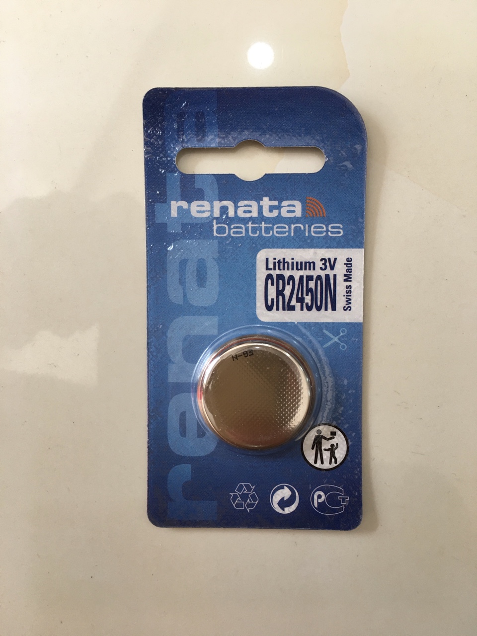 Viên pin Renata CR2450 Lithium 3V