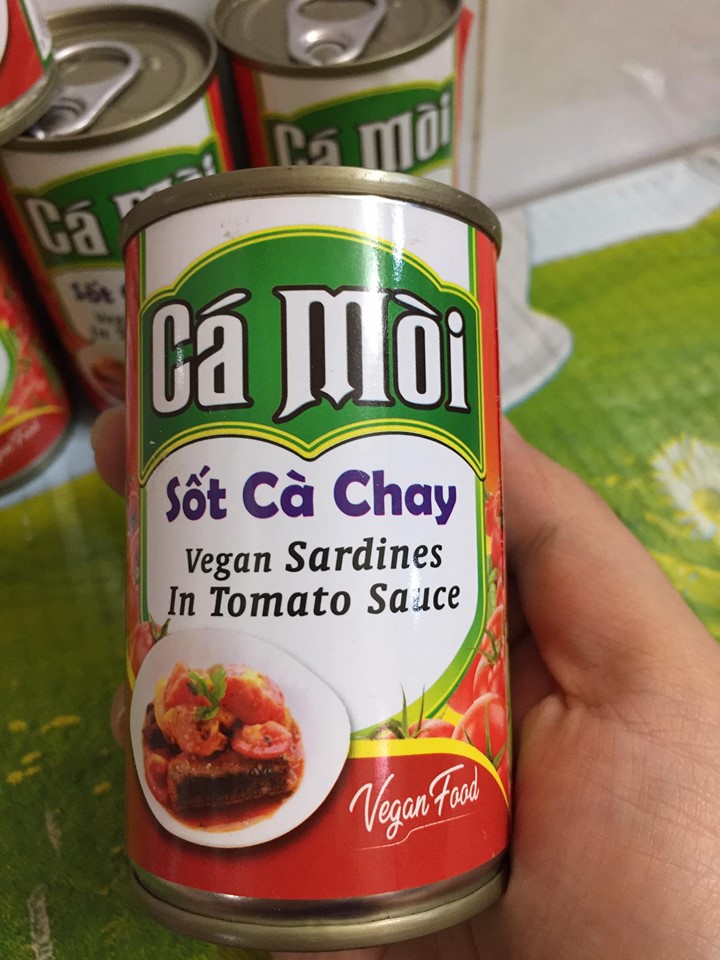 Cá mòi hộp chay - hộp 150g