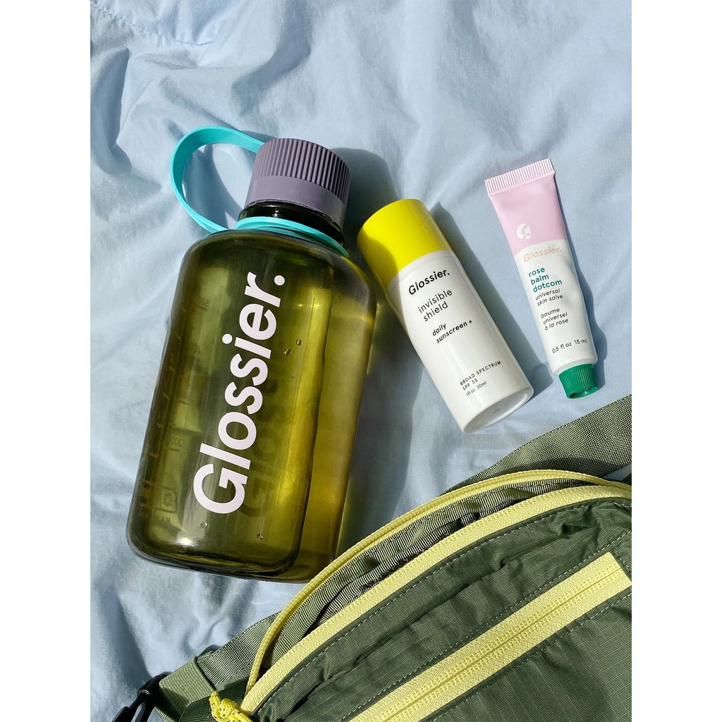 Glossier Water Bottle - Bình nước Glossier 500ml