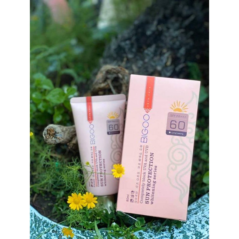 Kem chống nắng BIGOO Hàn Quốc SPF60 PA+++ (XÁCH TAY)