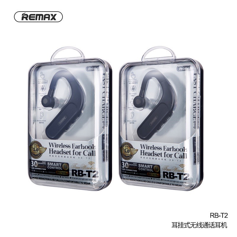 Tai nghe bluetooth Remax RP-T2 chính hãng hỗ trợ đàm thoại nghe nhạc chống nước tốtâm thanh sống động