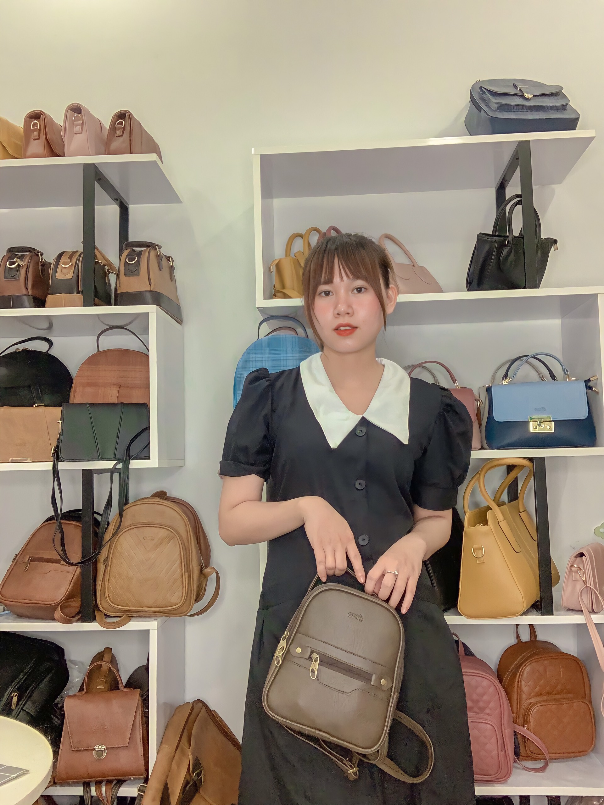 Balo nữ thời trang đa năng CNT BL69
