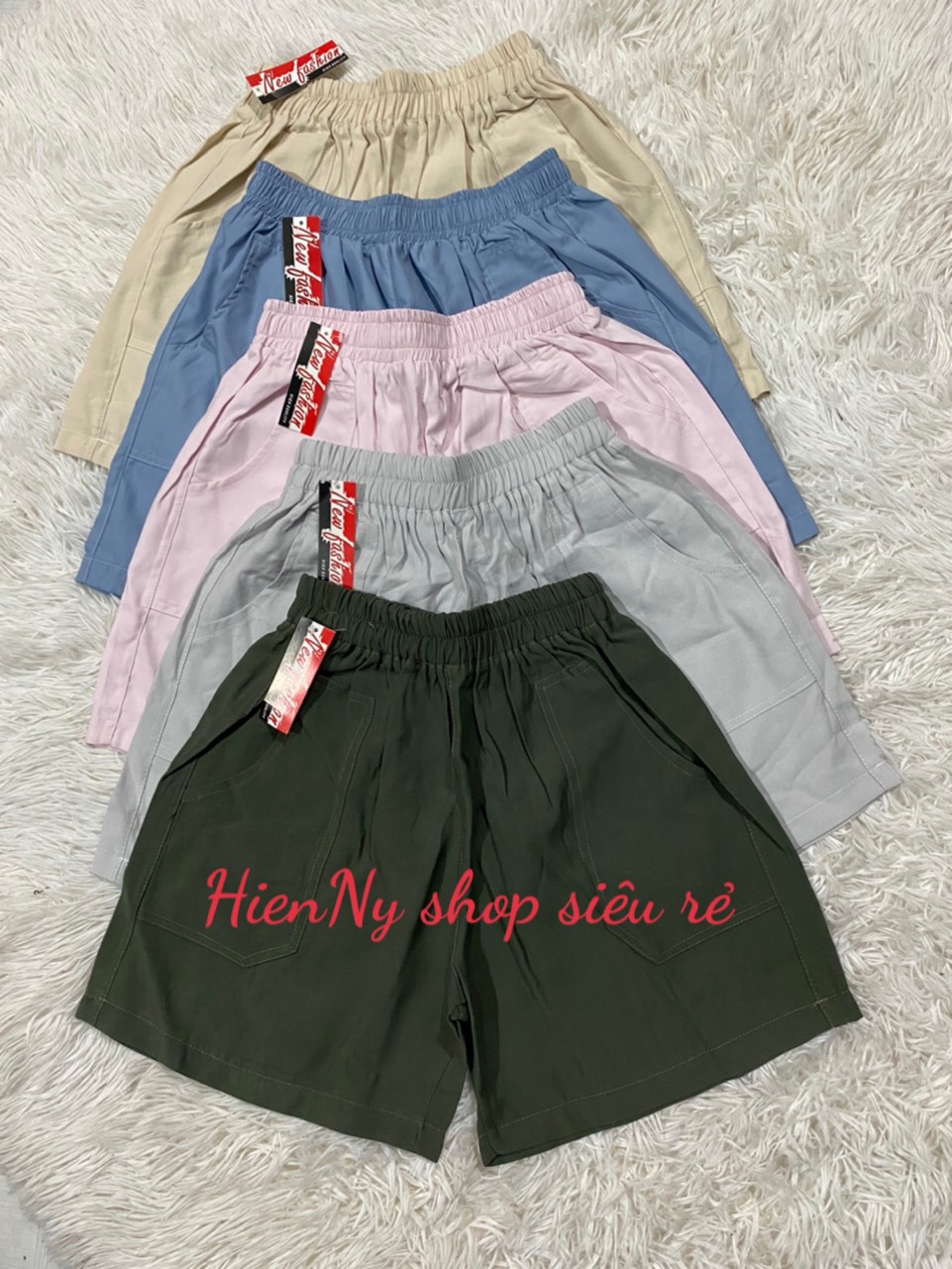 QUẦN SHORT KAKI LƯNG THUN CO GIÃN NHIỀU SIÊU RẺ