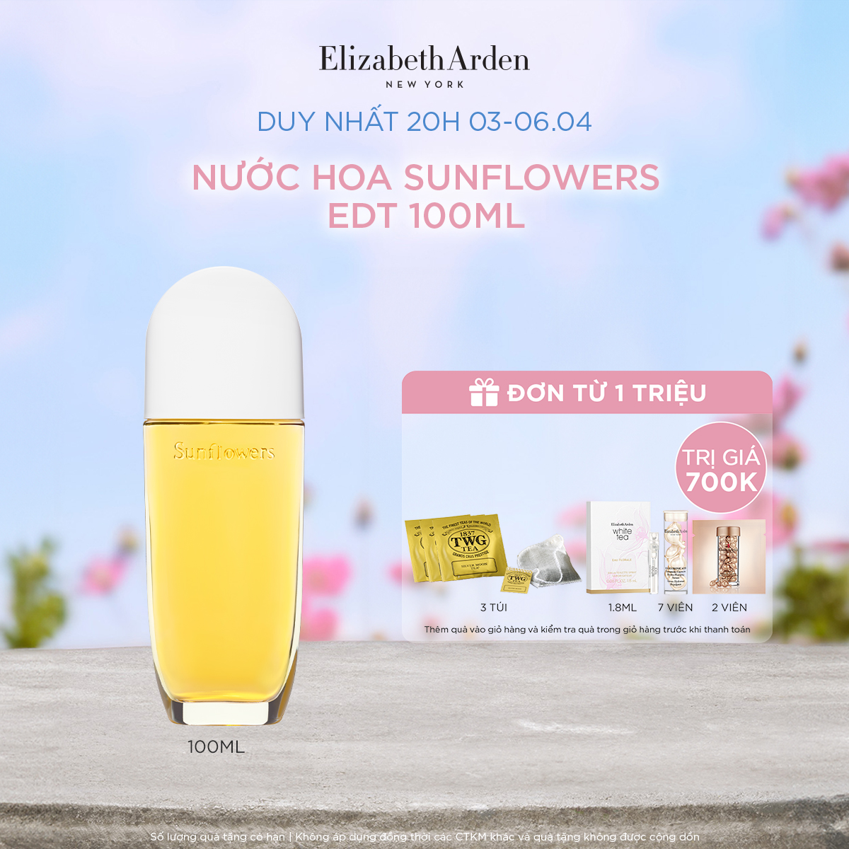 Nước hoa Nữ Elizabeth Arden Sunflowers EDT 100ml