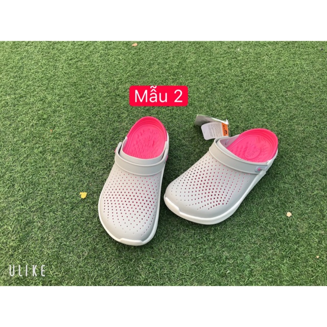 Dép sục Literide màu xám đỏ