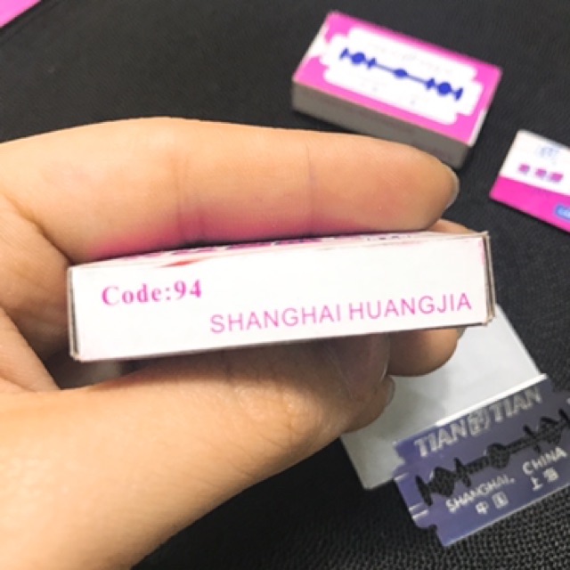 Gói 20 Hộp ( 200 Lưỡi ) Dao Lam Tím Tiantian 30S Store