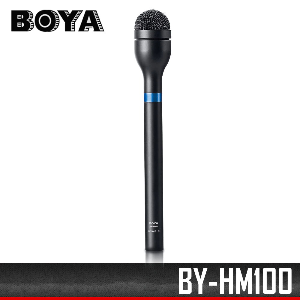 Micro phỏng vấn cầm tay cao cấp Boya BY-HM100