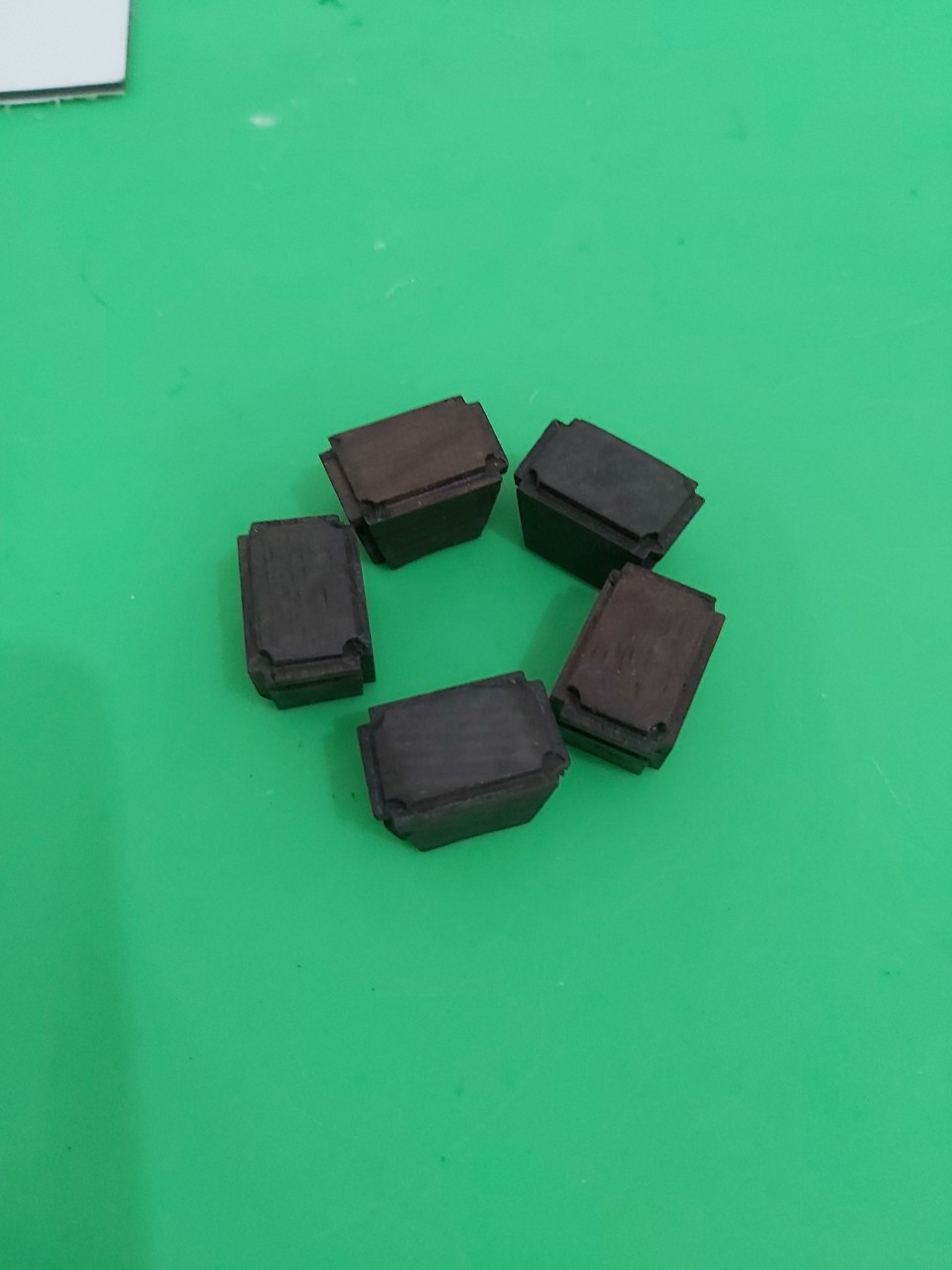 Combo 5 tai cóng mun cho lồng khuyên