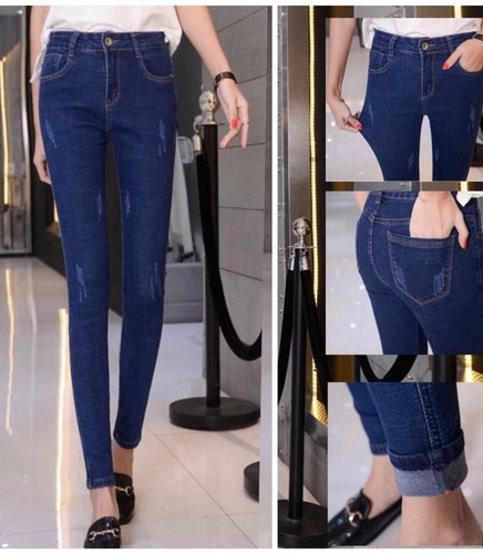 Quần jean nữ DÀI CÀO XƯỚC NHẸ  1032.110