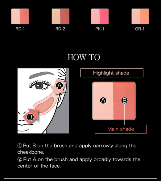 Phấn má hồng Kanebo Kate Slim Create Cheeks-NHẬT BẢN