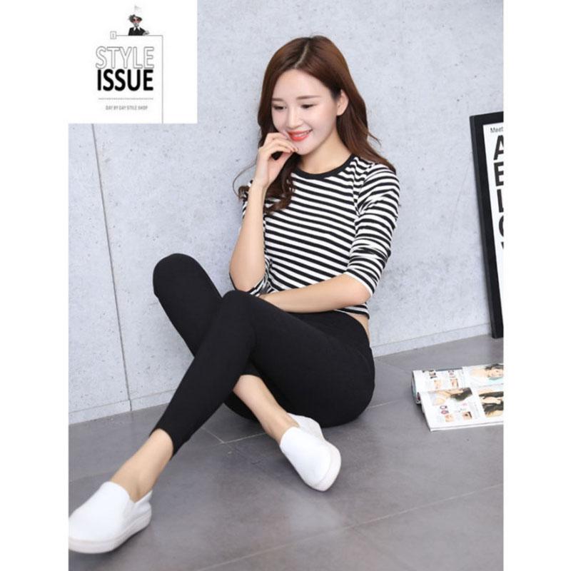 Quần Legging nữ 4 túi chất dày dặn mềm mịn co dãn tốt