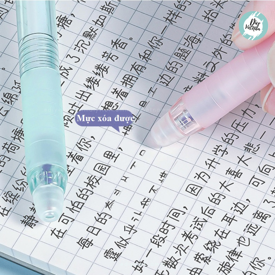 BÚT BẤM ROLLER BALL PASTEL MỰC XÓA ĐƯỢC