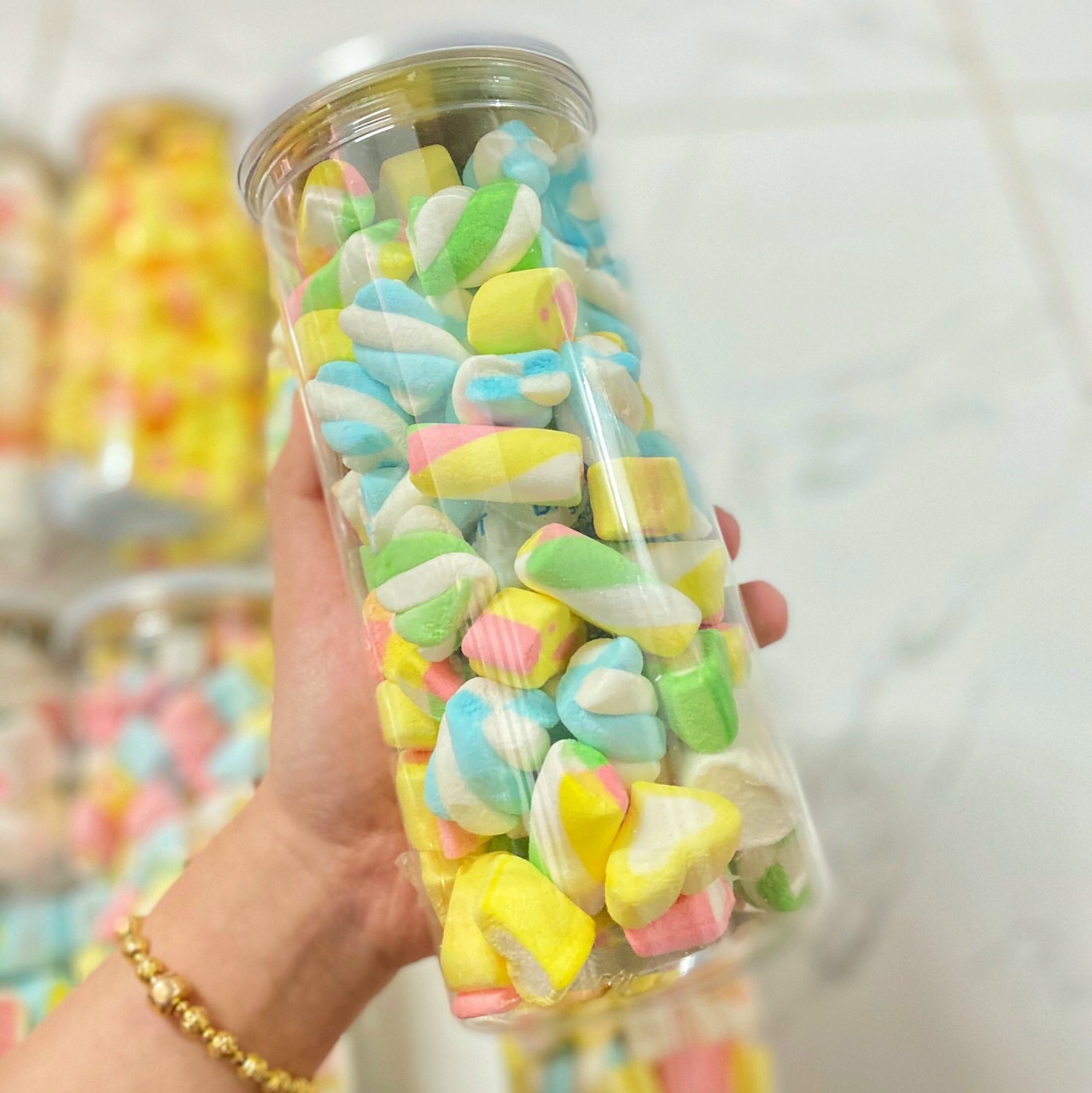 Kẹo bông gòn MASHMALLOW 250g (hcm)