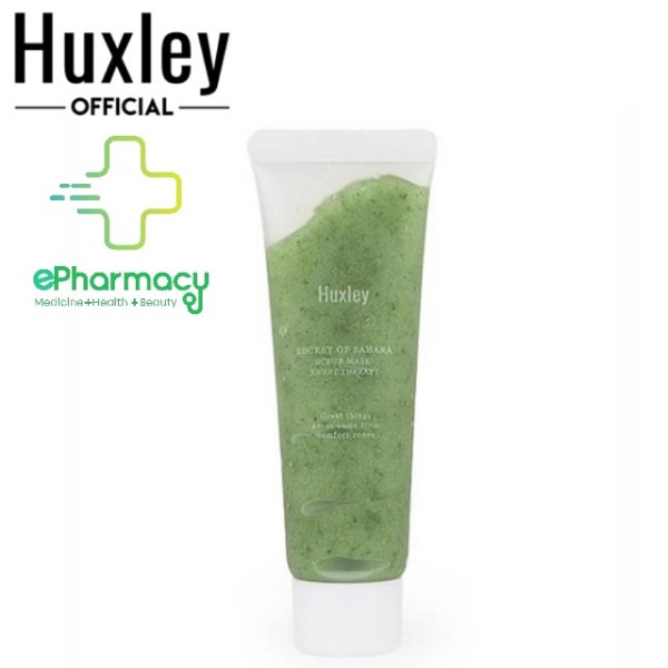 Mặt nạ tẩy tế bào chết Huxley Scrub Mask: Sweet Therapy 120g cao cấp