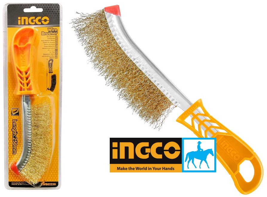 Bàn chải thép đồng 250mm TOTAL Chính hãng THT92102