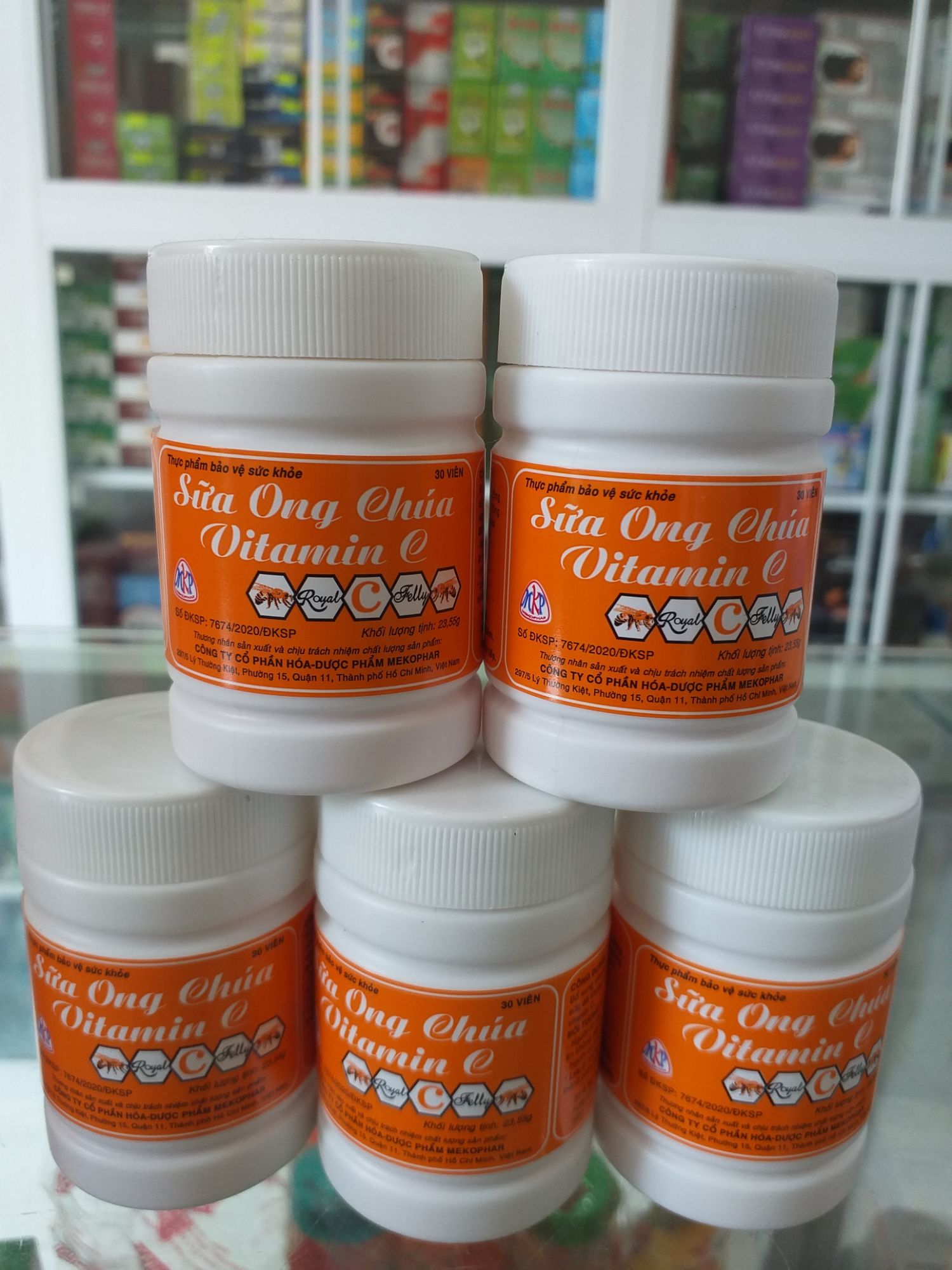[HCM]kẹo vitamin C sữa ong chúa