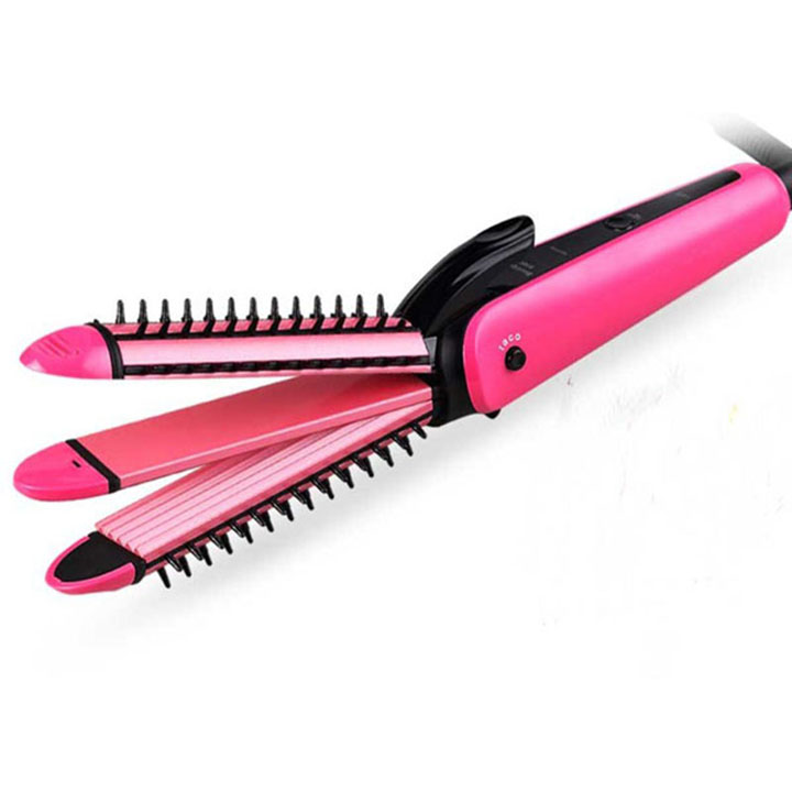 Máy làm tóc Nova 3in1 uốn, duỗi, bấm tóc tiện dụng