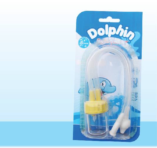 Hút Mũi 2 Dây Dolphin ( Đầu Thường/ Đầu Silicone) - Dụng Cụ Hút Mũi Cho Bé