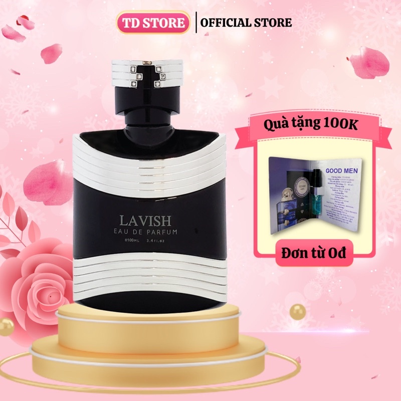 Nước hoa nam lavish 50ml _quý tộc , sang trọng, hiện đại