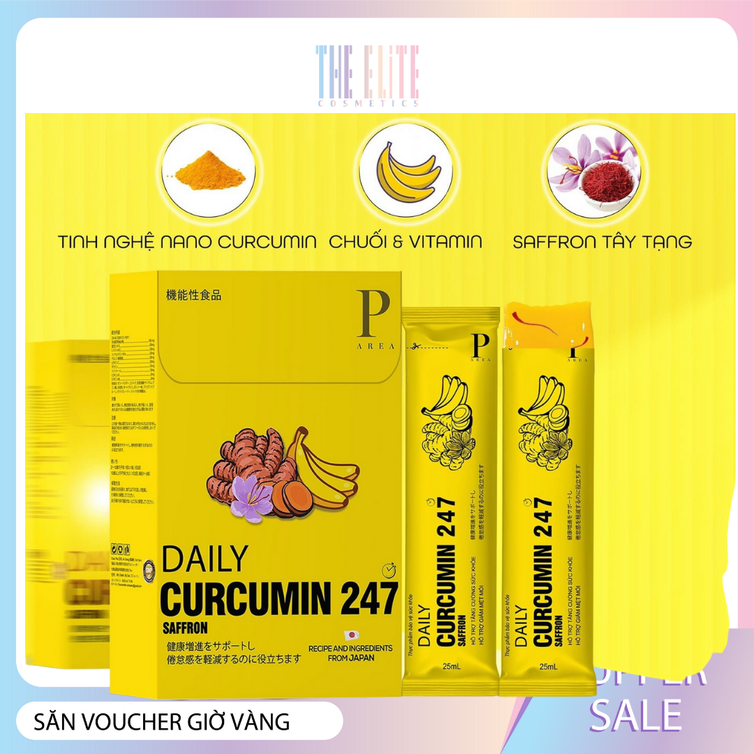 Thạch nghệ saffron 247 vị chuối Nhật Bản