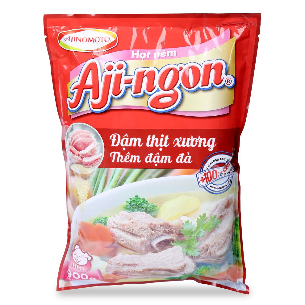 [Siêu thị WinMart] - Hạt nêm Aji-ngon Ajinomoto gói 900g