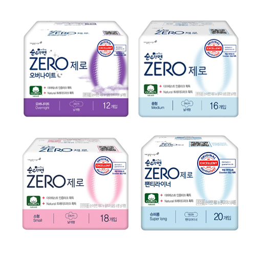 Băng vệ sinh cao cấp KleanNara Zero Hàn Quốc (26cmx16 miếng)