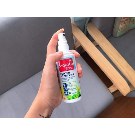 [ HÀNG ĐỨC CHÍNH HÃNG ] Xịt Chống Muỗi Đốt Và Côn Trùng Cắn S quito free, 100ml