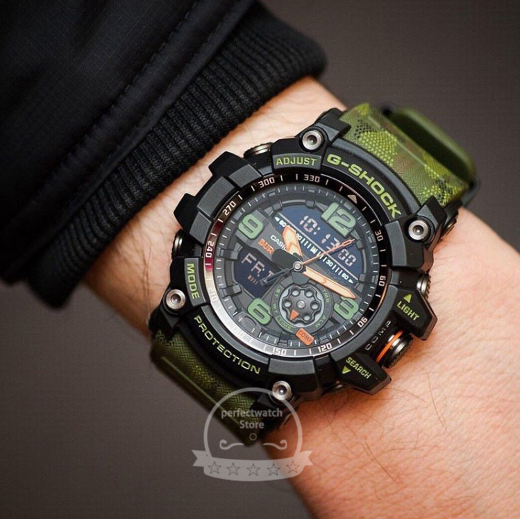 Đồng Hồ Nam G-SHOCK MUDMASTER GG-1000BTN-1A Hai Màn Hình Hiển Thị Kỹ Thuật Số không thấm nước Đồng Hồ Thế Thao Nam - Bảo hành 2 năm - Pin trọn đời