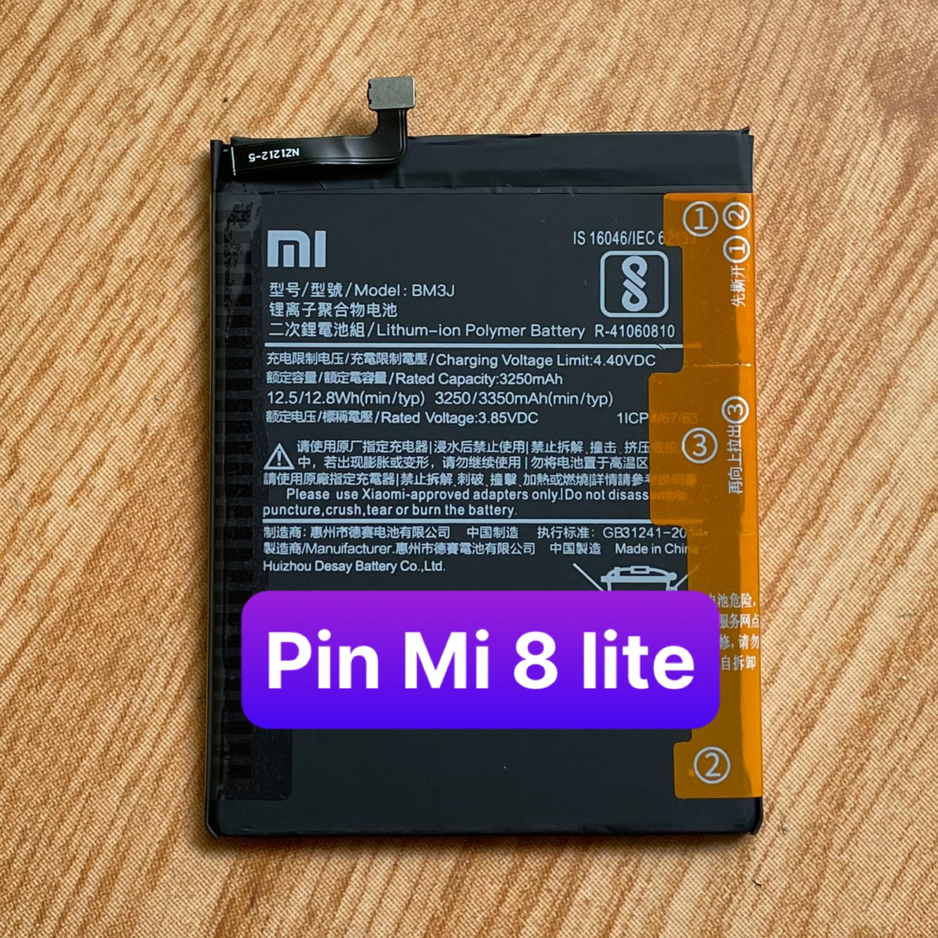 Pin xiaomi mi 8 lite mã bm3j