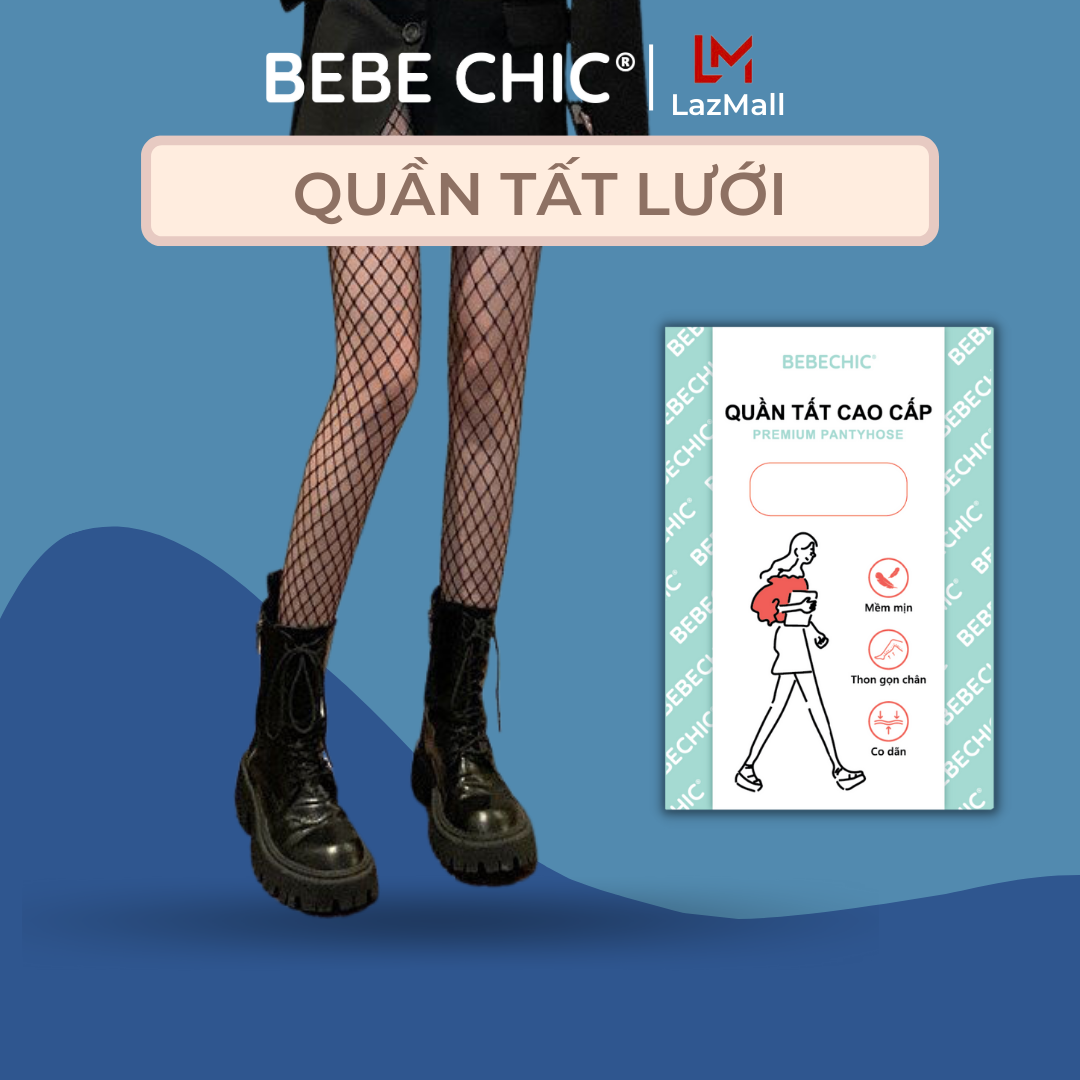 Quần Tất Lưới Mắt To Co Giãn Cao Cấp BEBECHIC QT02