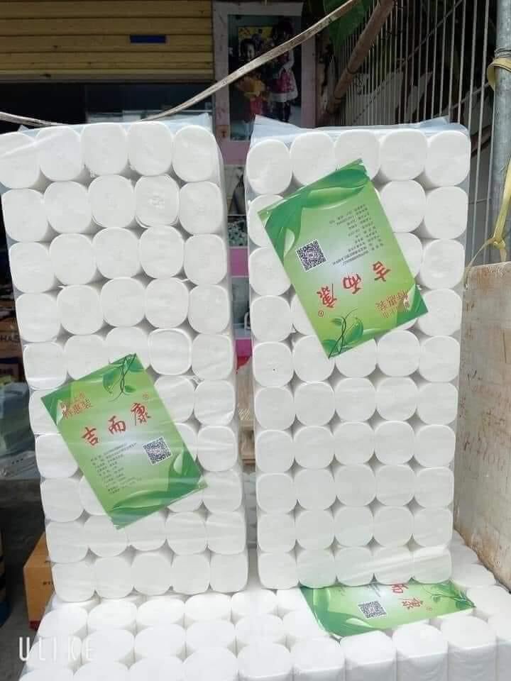 [FreeshipMAX] Giấy vệ sinh bịch 50 cuộn siêu dai siêu mềm