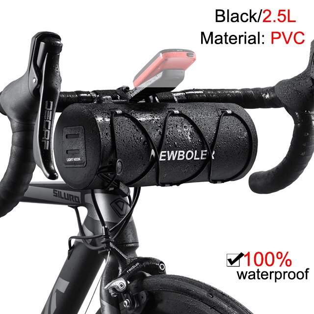 Newboler Túi xe đạp túi chống thấm nước khung pannier túi đa chức năng xách tay vai túi chống thấm nước phụ kiện xe đạp