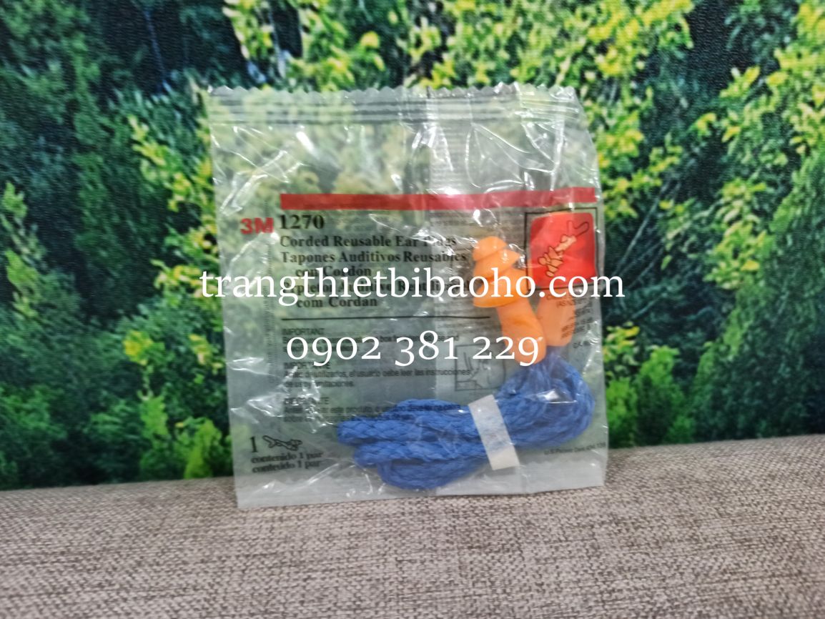 Nút bịt tai chống ồn 3M 1270 (10 cặp)