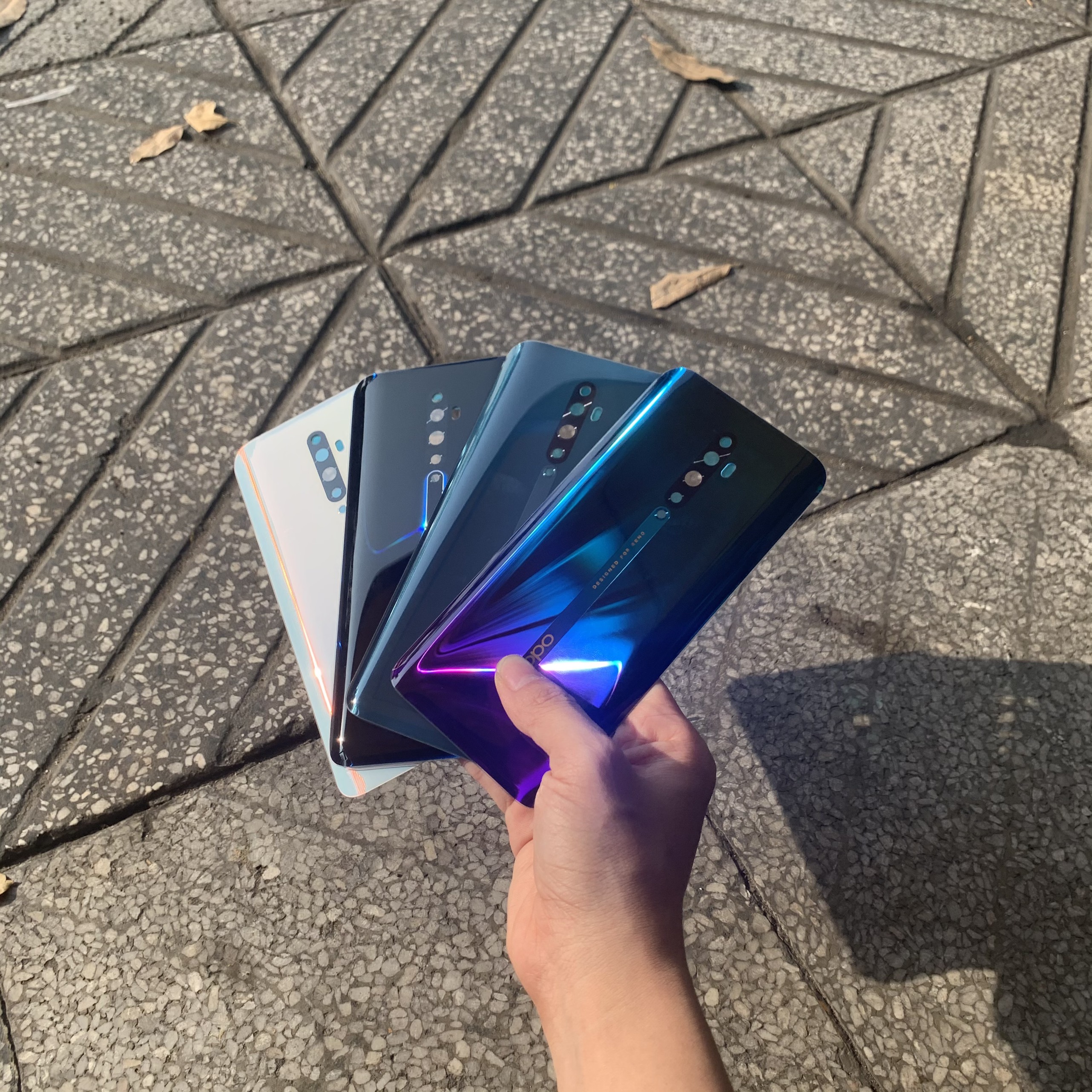 Mặt lưng / nắp lưng OPPO Reno 2F ZIN ) Tặng kèm keo dán lưng chai 15ml