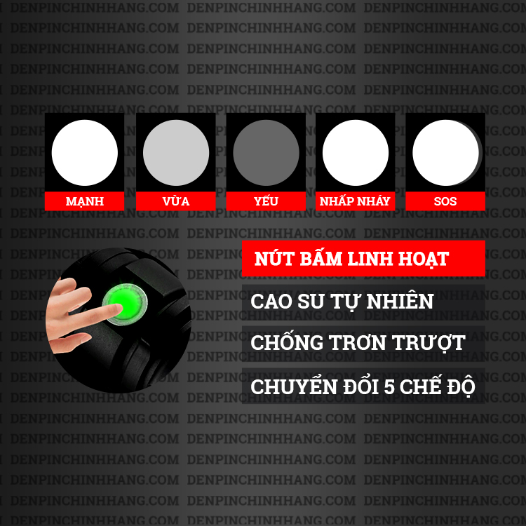 [HCM]Đèn pin siêu sáng P70 cao cấp