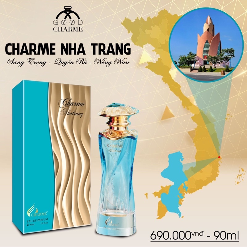 [Chính Hãng] Nước Hoa Tỉnh Thành NHATRANG 90ml goodcharmee