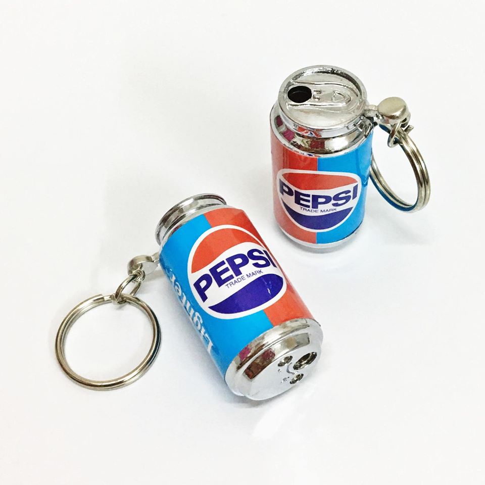 BẬT LỬA - MÓC KHÓA HÌNH LON PEPSI - (XÀI GAS)