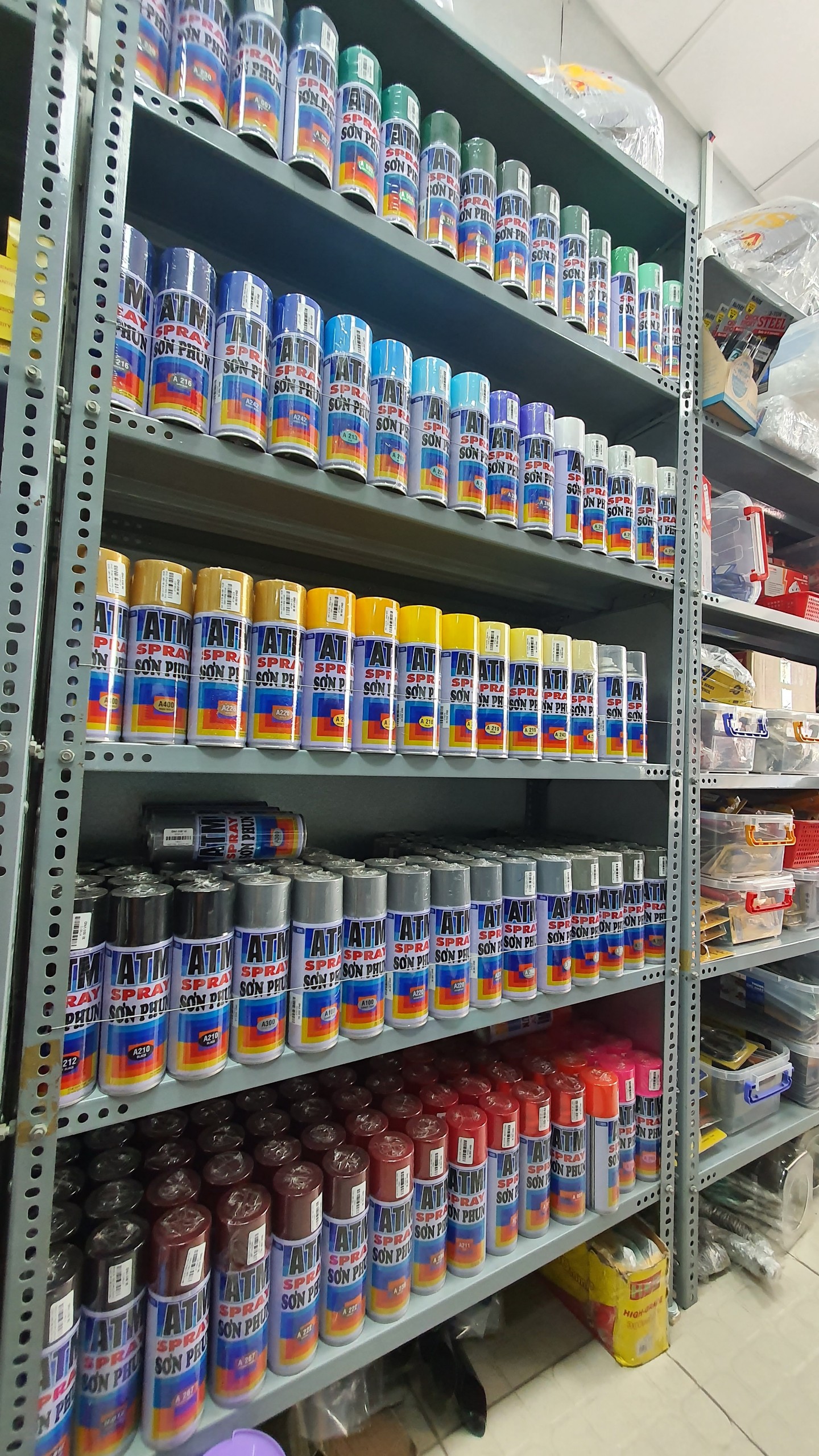 Sơn xịt ATM Xanh lá Apple (A217) 400ml