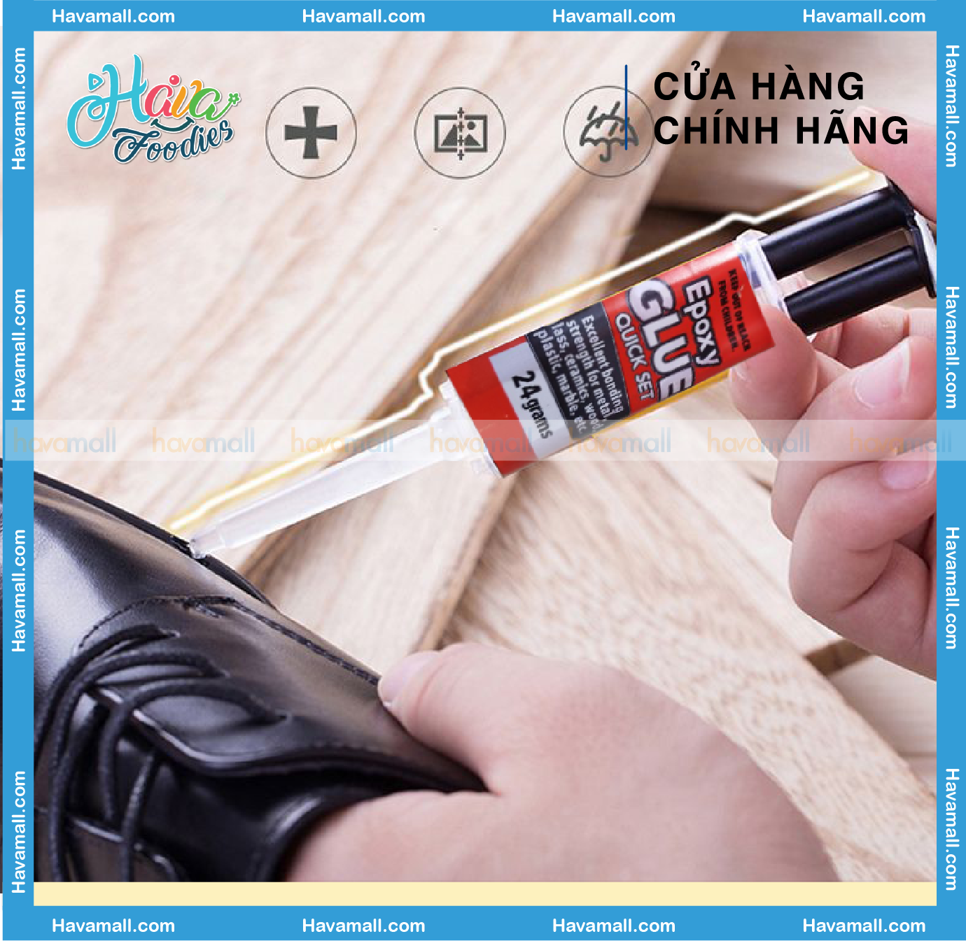 Keo Nhựa Epoxy 24G Uncle Bills (Tác Dụng Trong 5 Phút) – Epoxy Glue