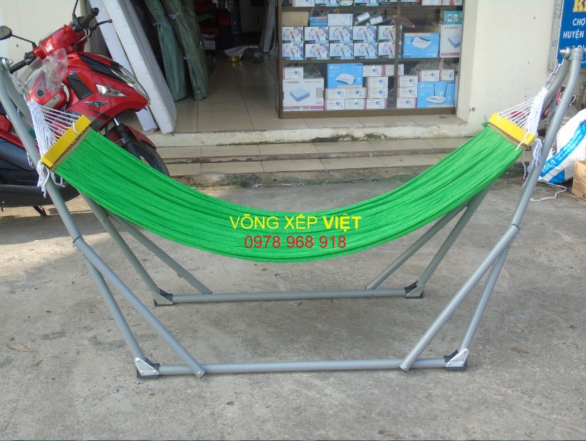 Võng xếp sơn bóng size người lớn giá buôn