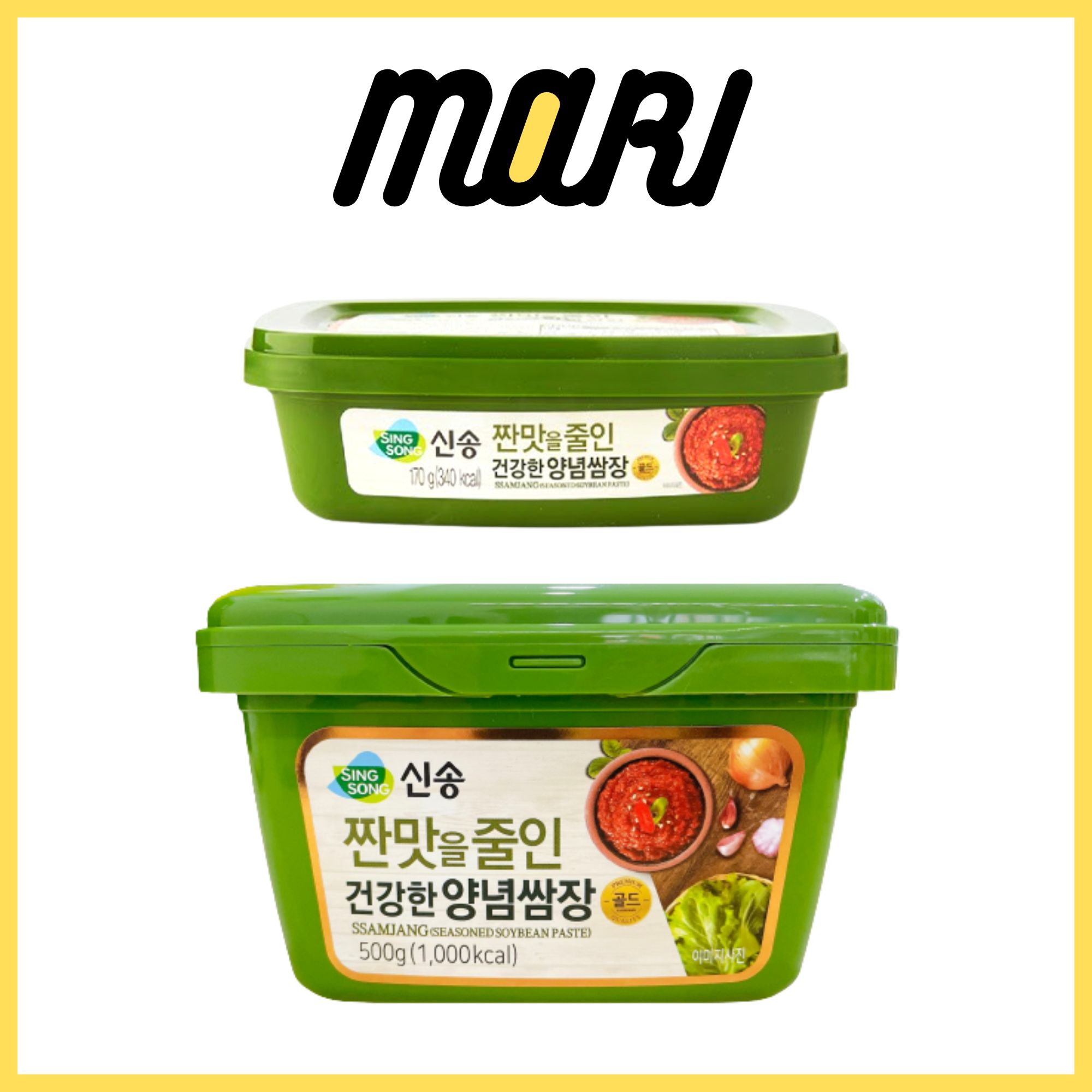Tương chấm thịt nướng ít mặn Singsong 170g, 500g