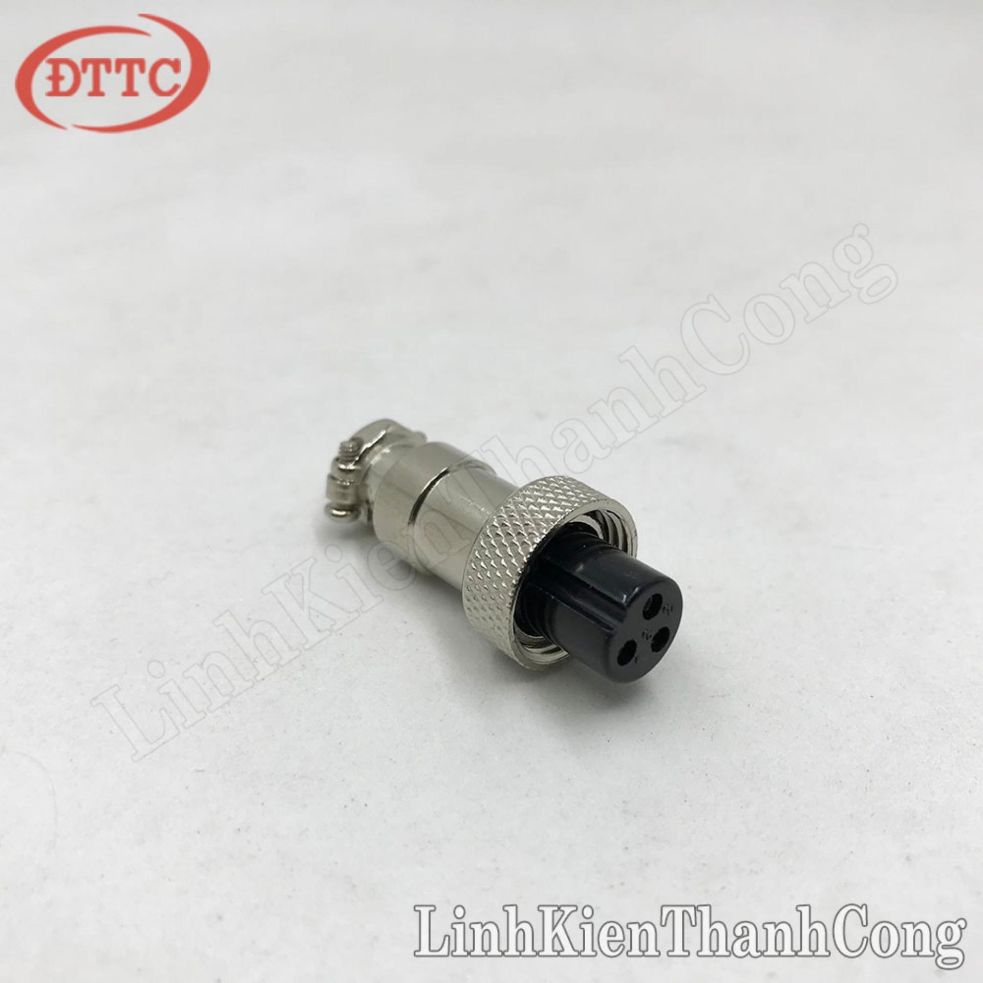 Giắc GX12-3P 3 Chân (Cái)